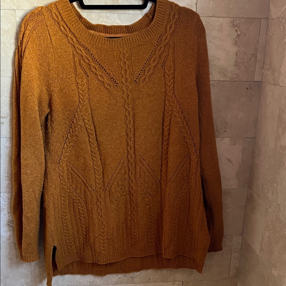 Sparrow Anthropologie Cable Knit Sweater -  L
